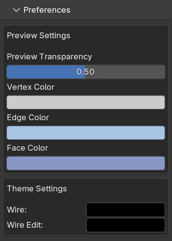 Preferences